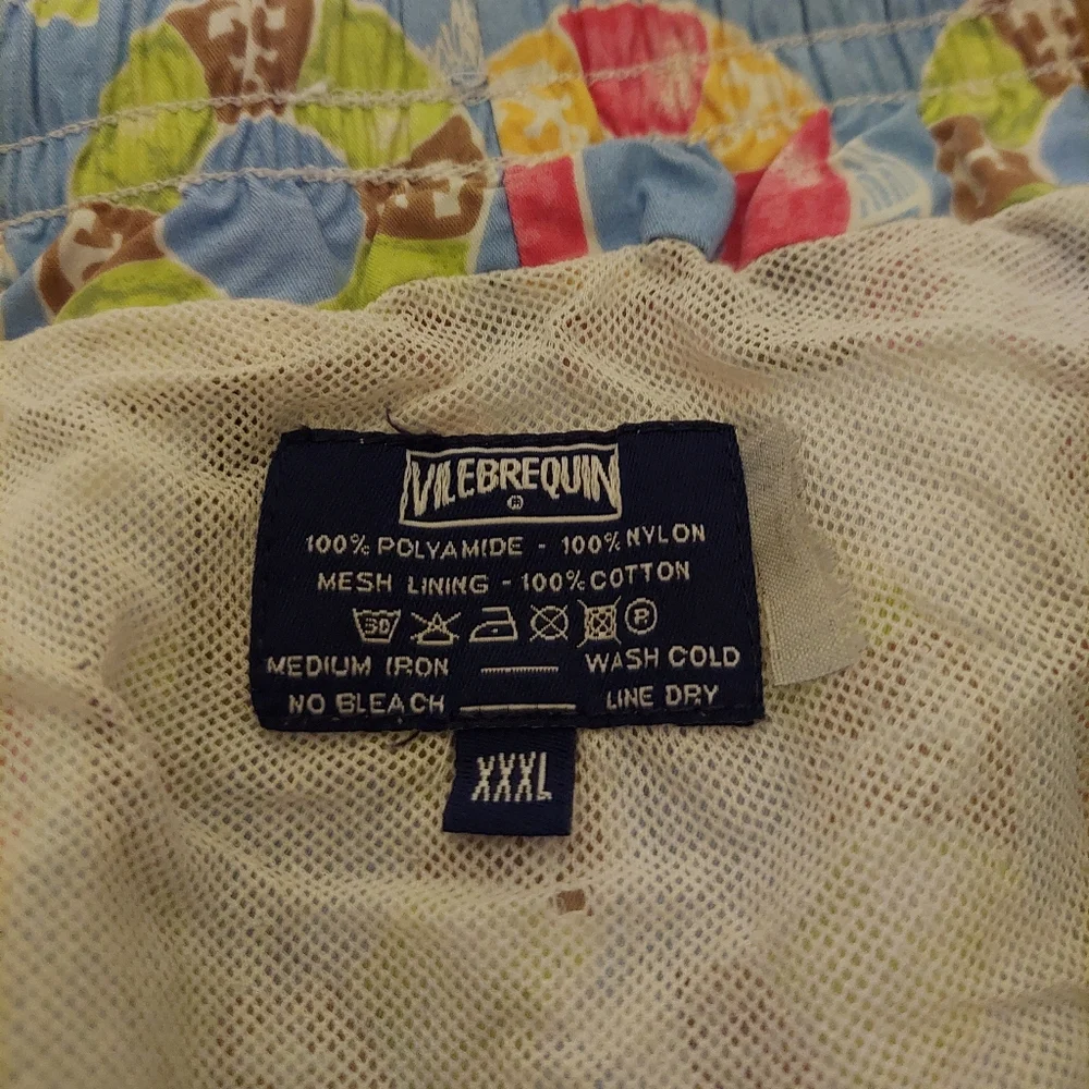 Vilebrequin Swim Trunks Board Shorts Blue Size XXXL Starfish Beach Crabs Coastal - Picture 4 of 12